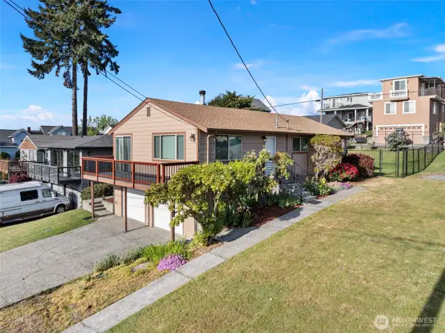 Large corner lot!