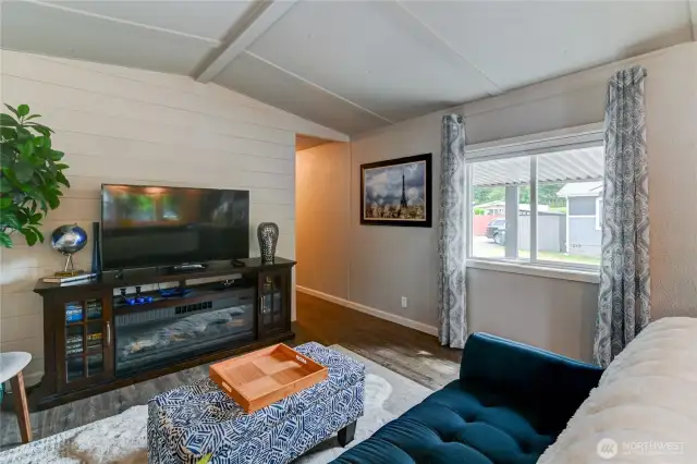 Second view of the living room.