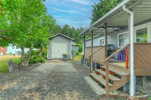 Large newer outbuilding!  Great for storage or finished out offer more possibilities.