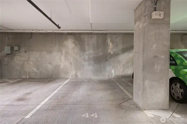 Dedicated Secure Parking Spot!