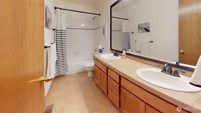 Hall bathroom