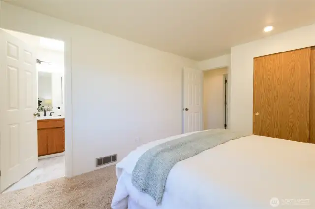Primary bedroom with dedicated En Suite.