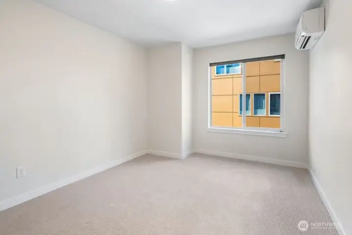 Second bedroom, ductless heat/AC