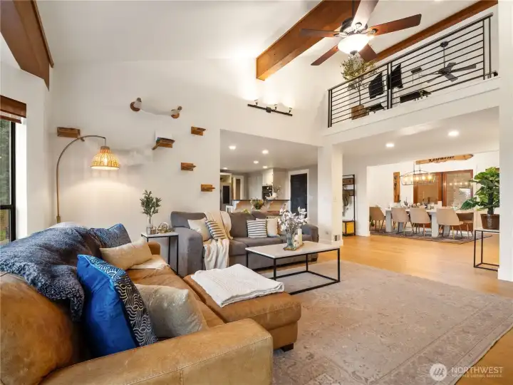 If you want your own personal cat walk this is the house for you.