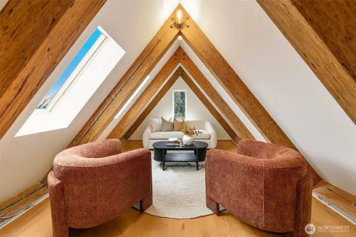 Third floor loft space can be whatever you want it to be!