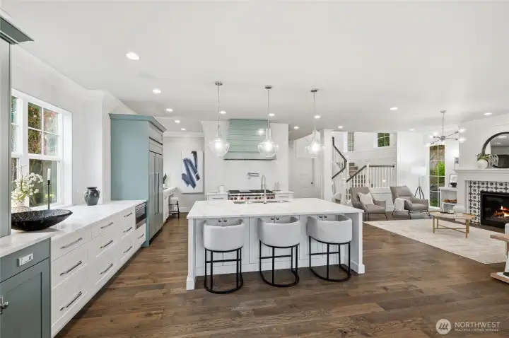 Truly the heart of the home.