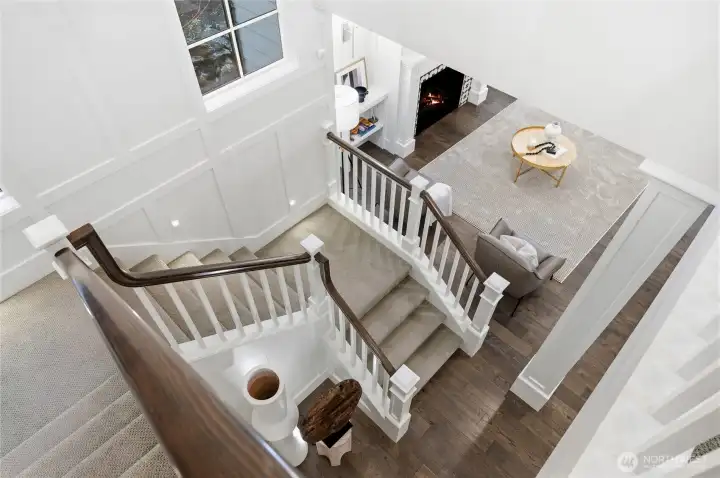 Let's head upstairs.