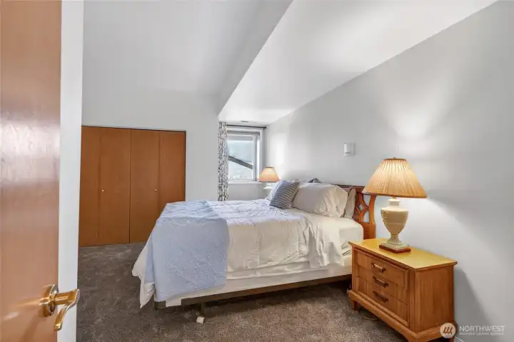 Lower level bedroom.