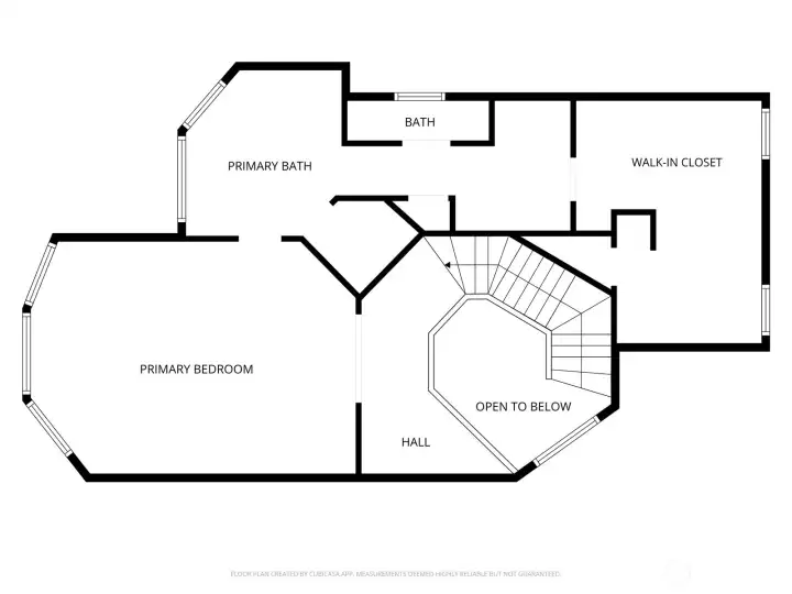 Upper Level Floor Plan
