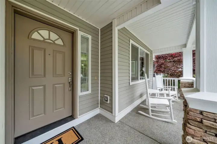 New Cordell front door.