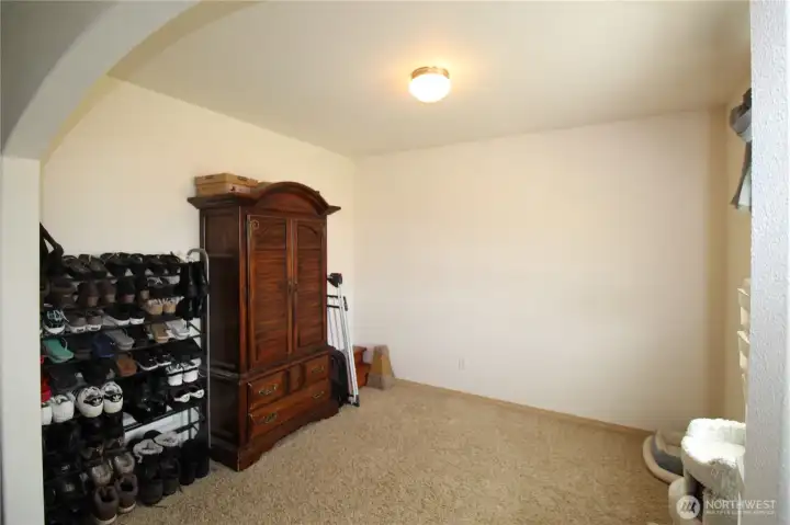 Additonal room off primary for office or work out room