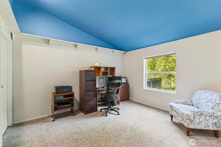 Yes, even the third bedroom has a walk in closet. This bedroom faces east.