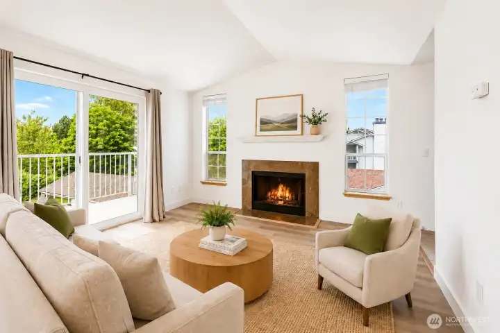 *Virtual staging