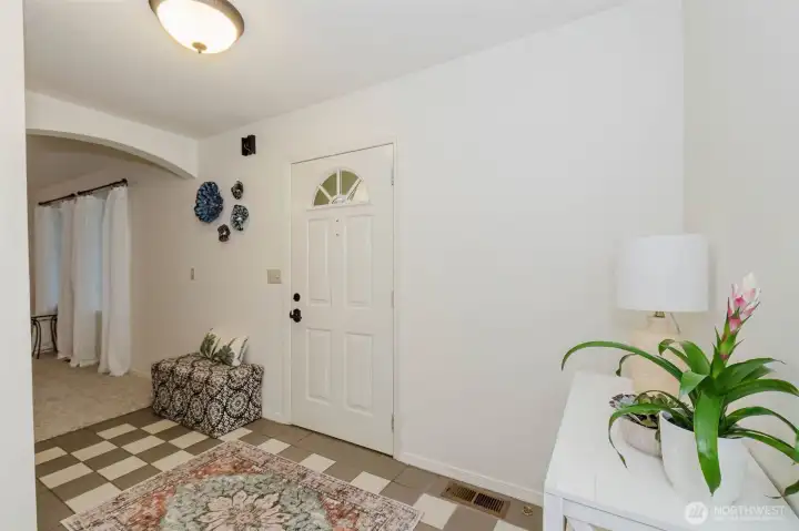 Entry from hallway