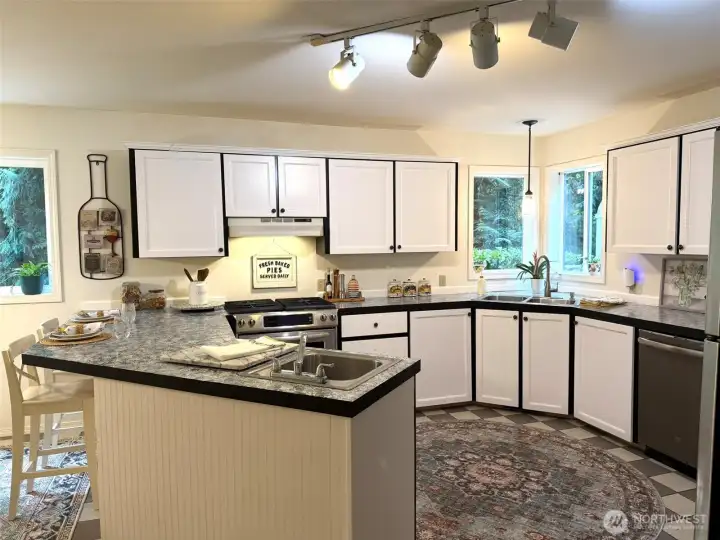 Kitchen from hallway