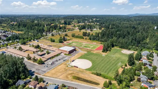 Close to the high school and baseball fields.