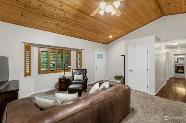 Main Level Living Room/Front door