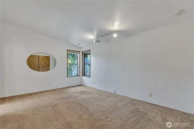 Your private retreat! The primary suite features dual closets, including a roomy walk-in for extra storage.