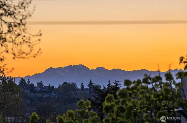 Spectacular sunsets from the rooftop deck