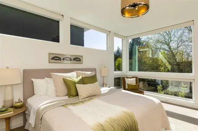Primary Suite easily accommodates a king-size bed