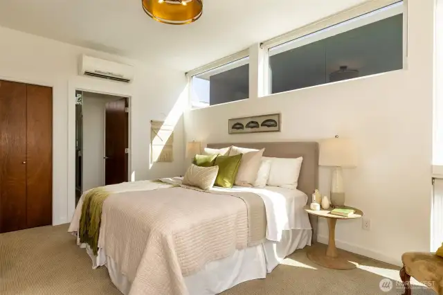 Primary Suite easily accommodates a king-size bed