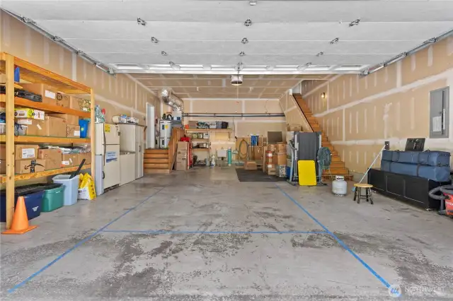 Oversized garage