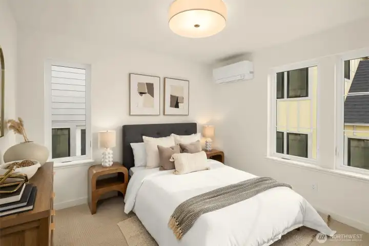 Flexible space for guests, a home office, or creative use.