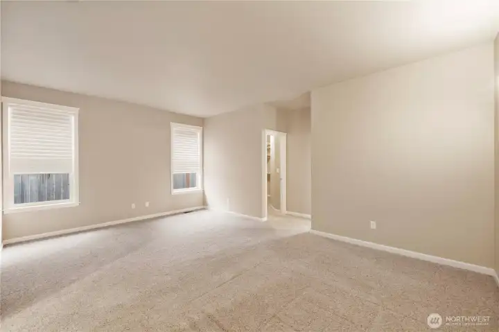 Primary suite offers comfort, privacy, and an ensuite bathroom