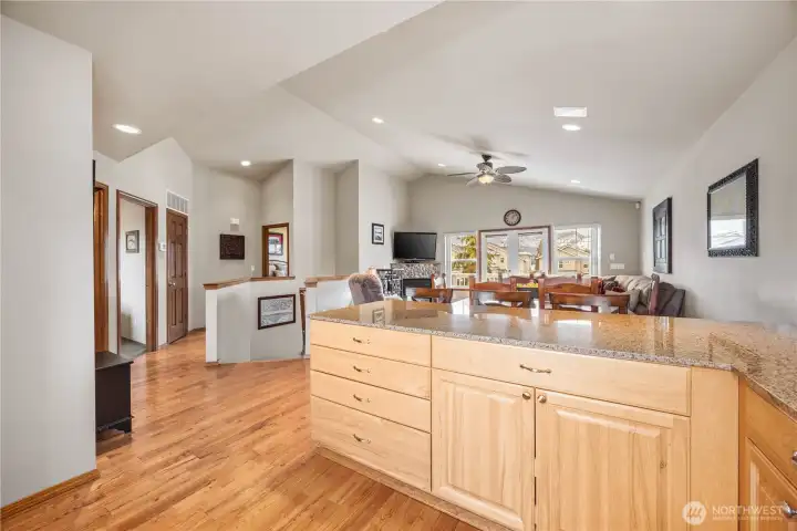 Beautiful woods throughout