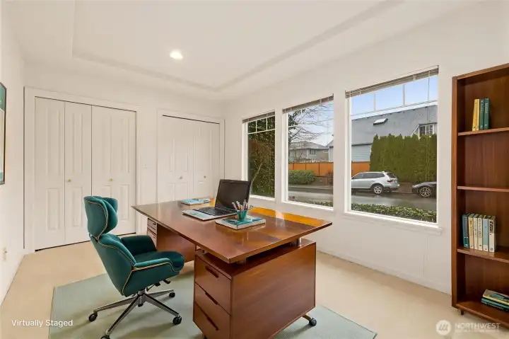 Main floor office/den