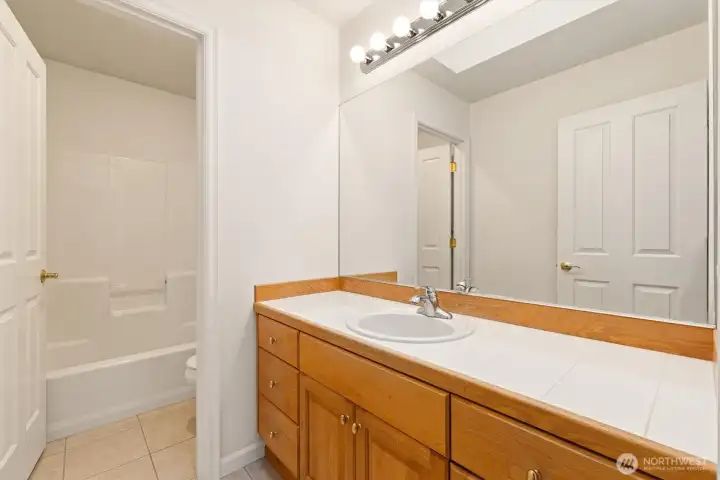 Upstairs bathroom