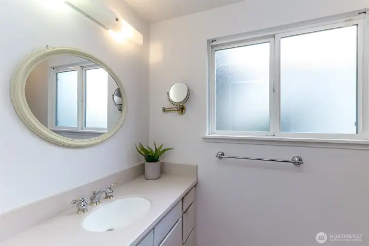 Primary Bath with new shower