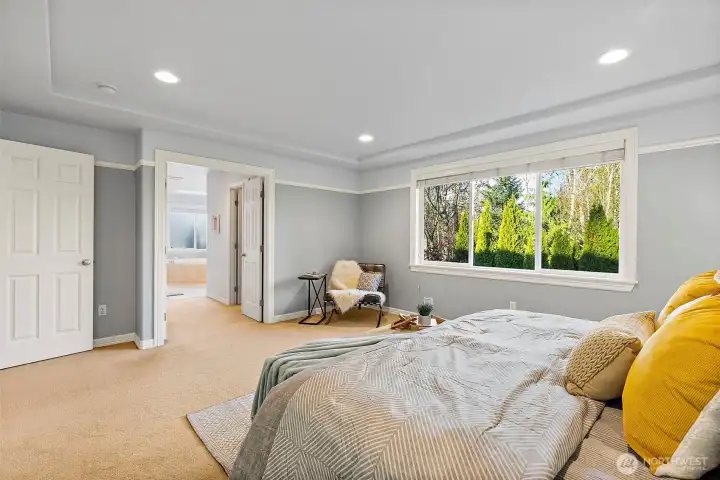 Generous layout with room to unwind at the end of the day