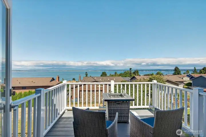 Oh, the View! off this Primary Bedroom deck