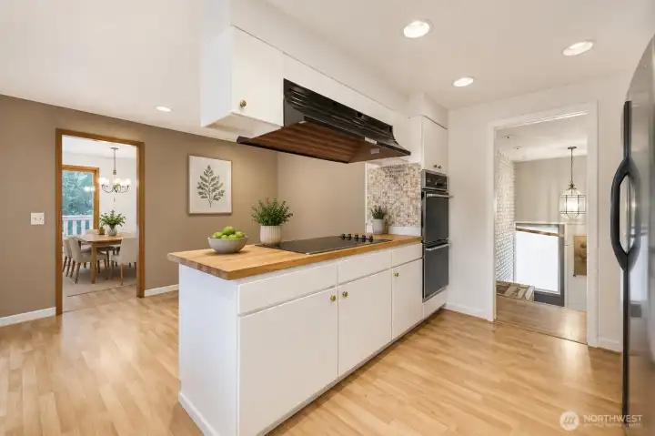 Kitchen-  with double oven