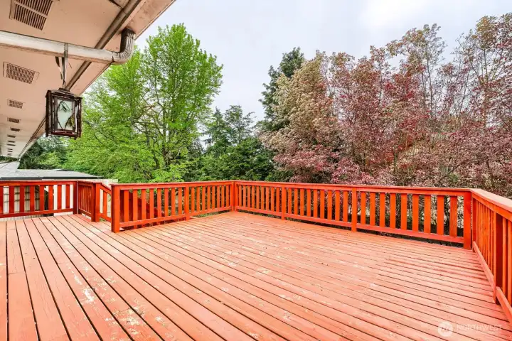 Upper Level deck