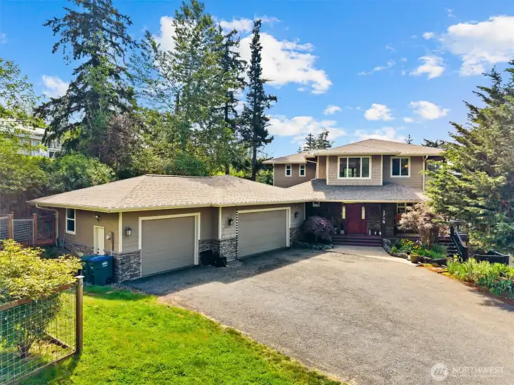 Custom built home with the PNW lifestyle in mind