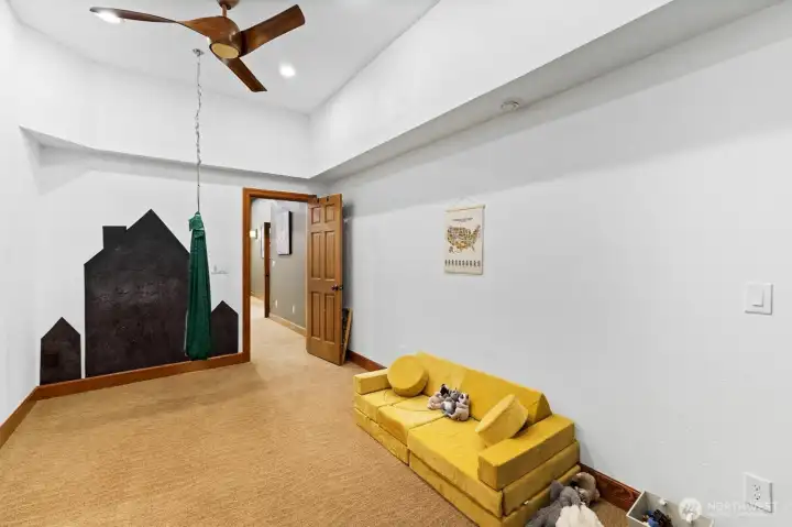 Bonus space attached to the theater room