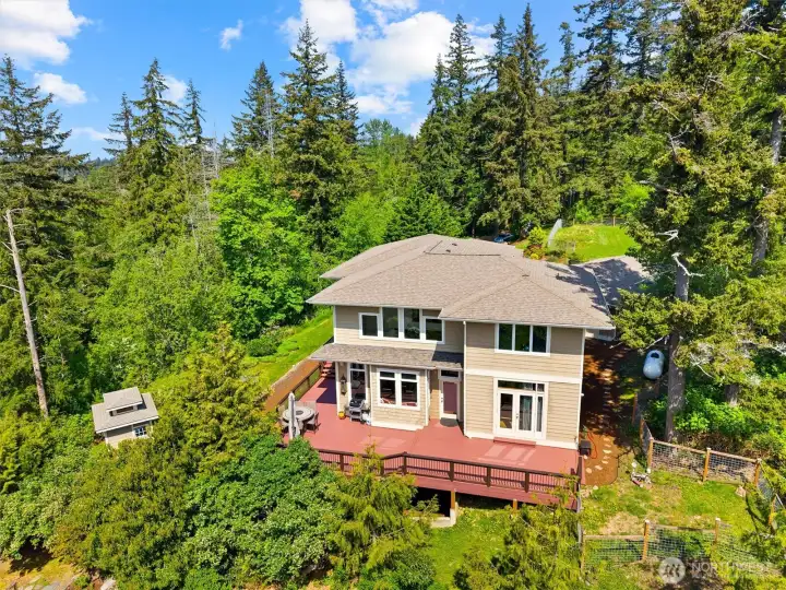 Nearly 1-acre to roam, play, and entertain