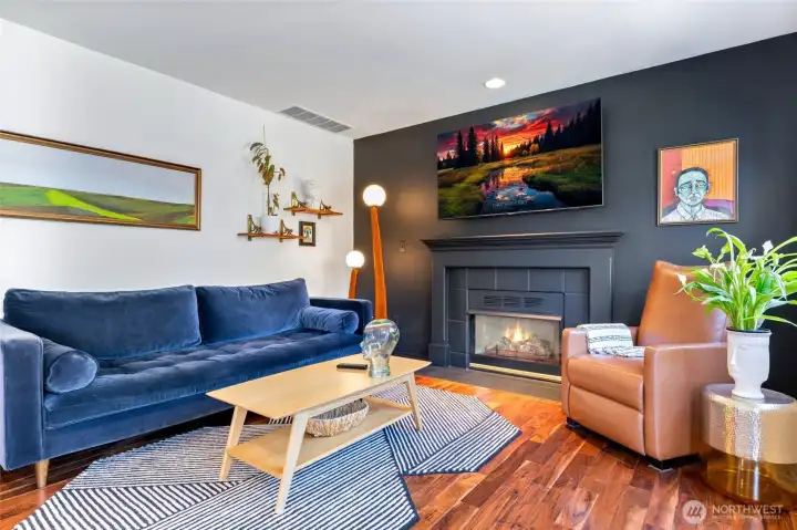 The character and charm in this room is unreal!