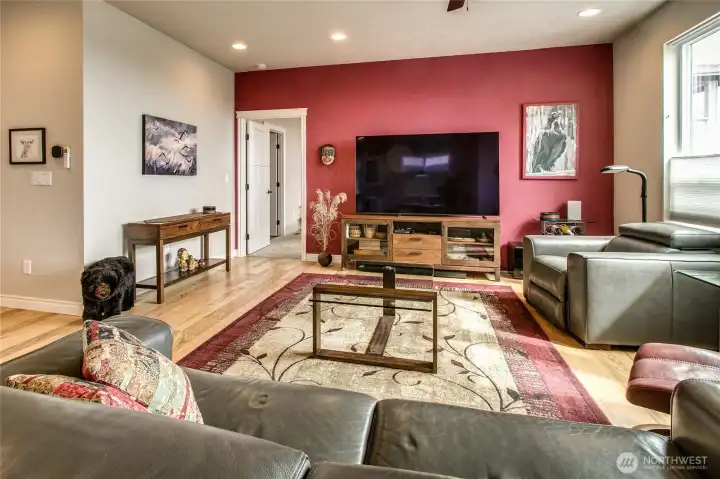 Living room to primary bed