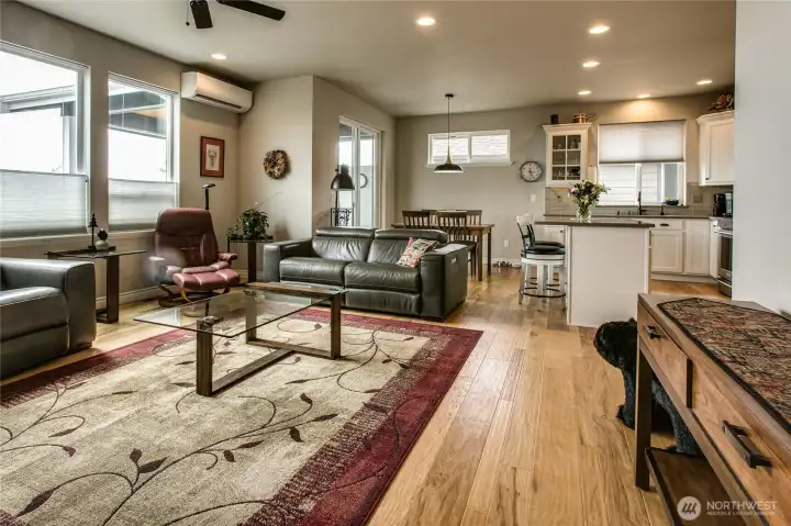 Engineered hardwood floors