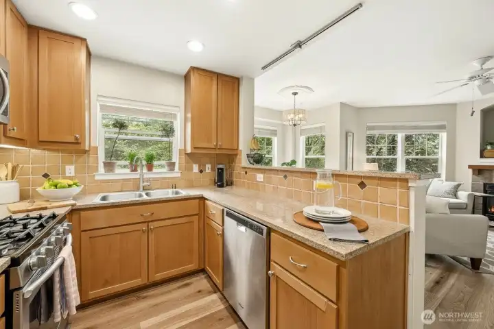 Kitchen with pantry Kitchen with pantry