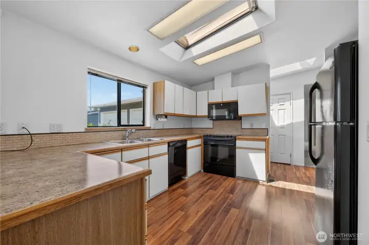 Plenty of counter space