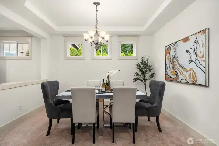 Formal dining room