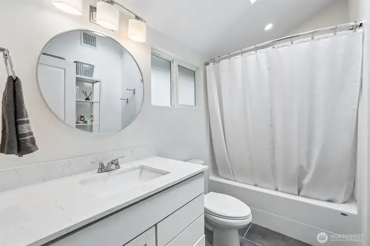 Primary Bath on the main floor. Primary Bath on the main floor.