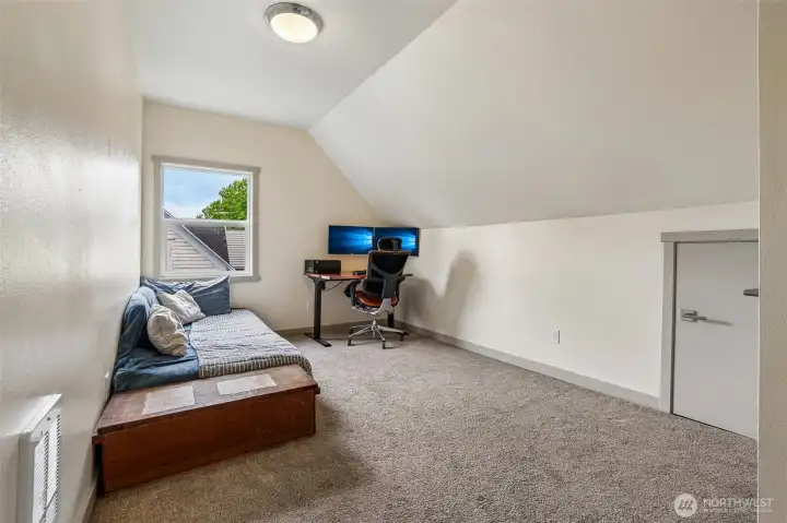 4th bedroom on second floor. 4th bedroom on second floor.