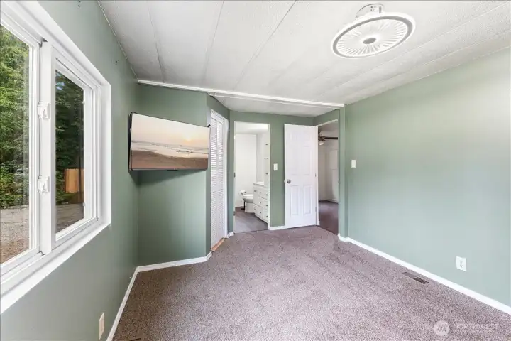Enjoy the convenience of a well-appointed ensuite bath, thoughtfully designed for everyday comfort.