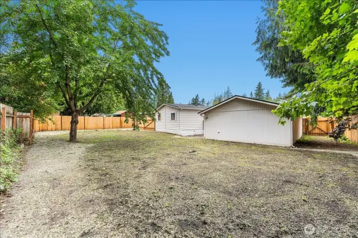 The oversized lot offers endless possibilities for gardening, recreation, pets, or simply enjoying the outdoors.