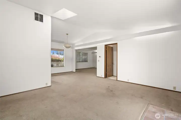 View point from flex space, or second living space. View point from flex space, or second living space.